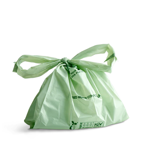 BECO UNSCENTED COMPOSTABLE POOP BAGS WITH HANDLES