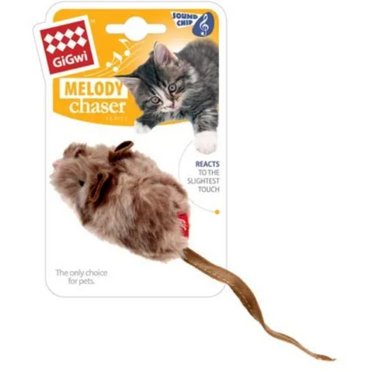 GIGWI MELODY CHASER CAT TOY