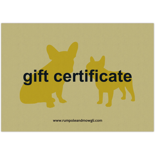 Rumpole & Mowgli Gift Certificate