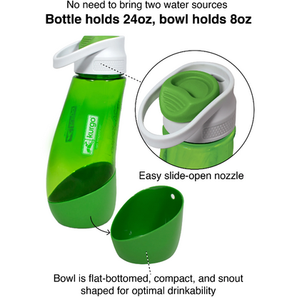 KURGO GOURD WATER BOTTLE & BOWL